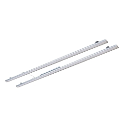 Ombouwset met magnetische bevestiging T5/T8 - LED 2-vlams, multipower IP20, zilver 