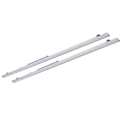 Ombouwset met magnetische bevestiging T5/T8 - LED 2-vlams, DALI aanstuurbaar IP20, zilver dimbaar