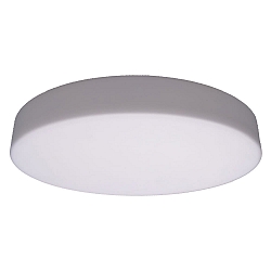 Wand- en plafondarmatuur ECO � 35cm cilindrisch IP44, wit dimbaar