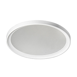 recessed luminaire � 17cm round, DALI controllable, microprismatic IP65, white dimmable 19W 2300lm 3000K 60� 60�