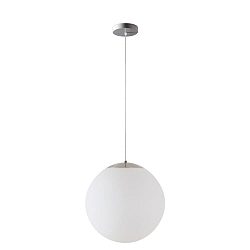 Pendelarmatuur �60 schakelbaar IP40, rvs geborsteld, wit dimbaar