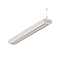 Stripe afsluitende element LBN134500H.5183E direct / indirect, UGR < 19, schakelbaar IP20, wit 