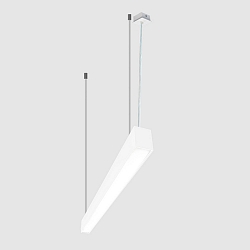light bar MICROPAL�, UGR<19 / 1127MM / 830 DALI controllable, direct, with suspension kit IP40, white dimmable