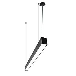 light bar MICROPAL�, UGR<19 / 1407MM / 830 direct, multipower, with suspension kit IP40, black 