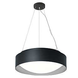Pendelarmatuur PREMIUM ARCHITEKTUR � 30,8cm IP20, zwart, metaalgrijs dimbaar