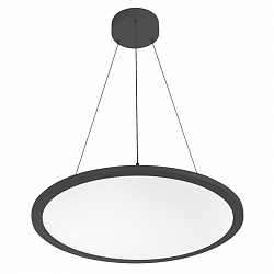 Pendelarmatuur � 60cm DALI aanstuurbaar, geschikt voor beeldschermwerkstations IP20, zwart dimbaar