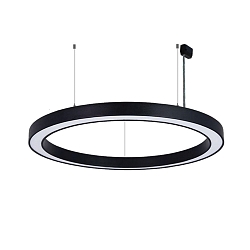 pendant luminaire � 98CM CCT Switch, direct / indirect, UGR < 19, multipower, ring shape IP40, white 