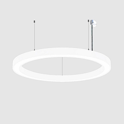 Pendelarmatuur � 98CM CCT Switch, direct / indirect, UGR < 19, multipower, ring vorm IP40, wit 
