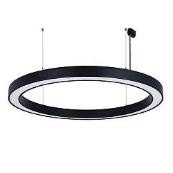 Pendelarmatuur � 189CM CCT Switch, direct / indirect, UGR < 19, multipower, ring vorm IP40, zwart 
