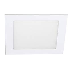 recessed downlight FLAT / 19.5X19.5CM square, CCT Switch, UGR < 19, excl. LED driver IP54, white dimmable