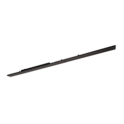 3-phase luminaire 149,7cm multipower, deep radiating IP20, powder coated, black 