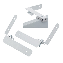 Wall fastening set for LED Damp-proof luminaire WNL1x 9166PC.xx84x, white