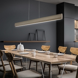 Pendant luminaire RUNA-92, effect bronze