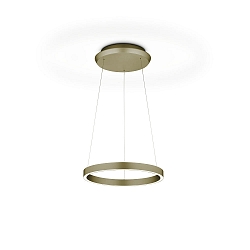 pendant luminaire SVEA-L40 up / down, adjustable, controllable with gestures IP20, bronze