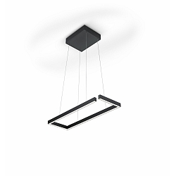 Pendelarmatuur MARISA-60 up down, Tunable White, bedienbaar met gebaren IP20, zwart