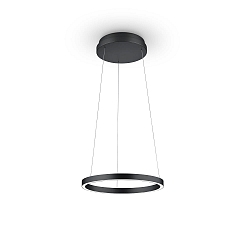 pendant luminaire LISA-40 up / down, tunable white, controllable with gestures IP20, black dimmable