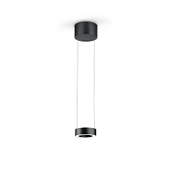 Pendelarmatuur ZERA-1 IP20, zwart dimbaar