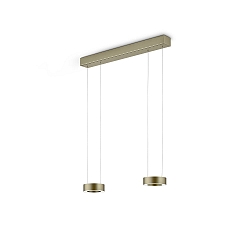 Pendelarmatuur ZERA-2 IP20, brons dimbaar