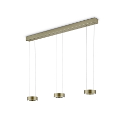 Pendelarmatuur ZERA-3 IP20, brons dimbaar
