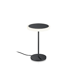 table lamp TILDA-T IP20, metallic, black, white dimmable