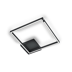 ceiling luminaire YOKO-Q500 square IP20, black dimmable