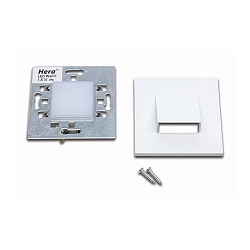 Inbouwarmatuur WALL I DOWN down, met sensor IP20, wit  1,8W 90lm 3000K 120� 120� CRI 80