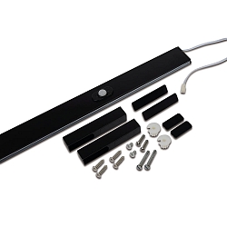 under-cabinet luminaire with motion detector IP20, black 4,7W 175lm 4000K CRI 90-100 60cm