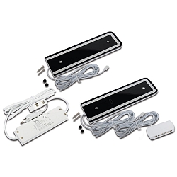 under-cabinet luminaire IP20, aluminium, mat