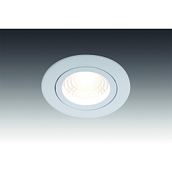 Inbouwarmatuur ECO SR 68 draaibaar, set van 1 IP20, wit dimbaar 6,5W 750lm 4000K 24� 24� CRI 80