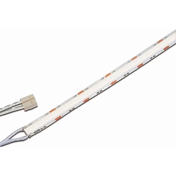 LED stripe TAPE COB-10P 927 / 5M met stekker, met diffuser, koper, opaalwit, wit