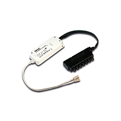 24V RGBW radio controller 120W with 7-fold distributor, without radio remote control