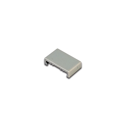 Accessory for 24V power track Flat Track - end cap, grey