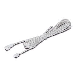 Connection line with LED 24 plug and LED 24 coupling, 10cm
