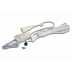 Bewegingsmelder PIR 1S MINI - EURO PLUG - FOR LUMINAIRE-DRIVER / RISK-CLASS II ingebouwde versie, met stekker, zwart, wit