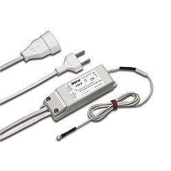 Schakelaar 400W EBS 4 D met stekker, wit mat