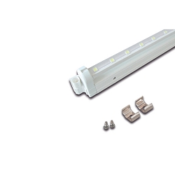 LED long field linear luminaire SlimLite� CS LED HE+, 180� rotatable, 59.5cm, 5.8W Meat Red