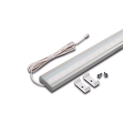 Flat surface mount LED luminaire LED Top-Stick H, IP20, with LED 24 connecting cable, CRi> 95, 61cm, 15W 3000K
