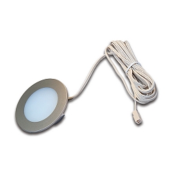Recessed LED floodlight FR 55-LED, 3W 3000K, matt chrome
