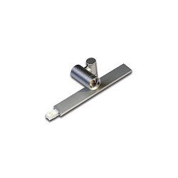 Adjustable LED Spot LED 2-Link SPOT, 1-flame, for LED 2-Link profiles, 10cm, CRi>90, 1.5W 3000K 80m 38�, alu