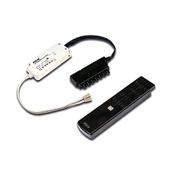 24V RGBW radio controller 120W with 7-fold distributor incl. radio remote control