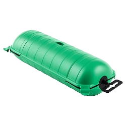 Aansluitdoos OUTDOOR 2-voudig, groen