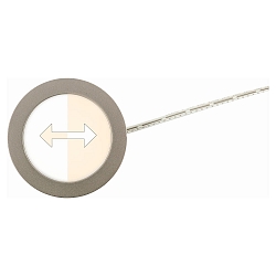 Spot DYNAMIC rond, instelbaar IP20, rvs dimbaar