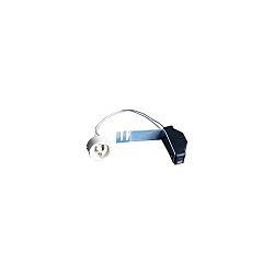 Heitronic Socket GU10/GZ10 with 17cm connection cable + strain relief