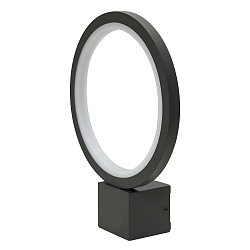 Wandarmatuur voor buitenshuis KALEO LED rond IP54, grafiet 