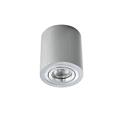 Downlight ADL9001 rond, draaibaar GU10 IP20, aluminium geborsteld dimbaar