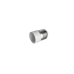 Adapter 1-voudig, wit