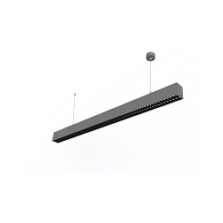 Pendelarmatuur LINEAR direct IP20, zilver 
