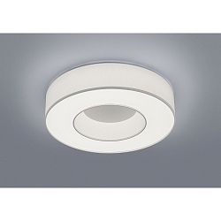 Plafondarmatuur LOMO IP20, wit, wit mat dimbaar