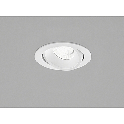 LED Ceiling recessed spot SID LED, IP65, white matt