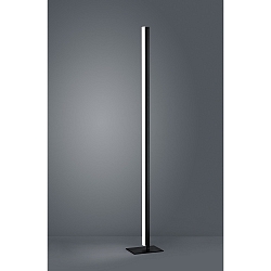 LED Floor lamp VENTA LED, IP30, black matt anodised
